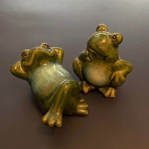 Ceramic Frogs